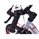 Detský bicykel RoyalBaby Mars RB18-26 18" strieborno červený  